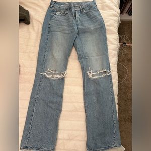 american eagle flared jeans